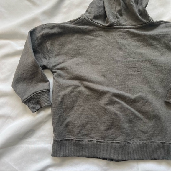 Little Co by Lauren Conrad Gray Kids Zip Up Hoodie Size 18 Months - Picture 10 of 11